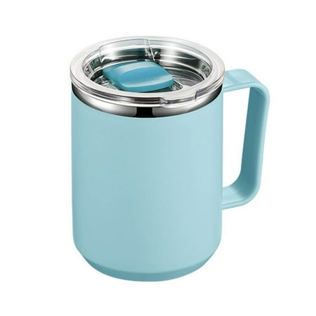 Multi-function with Handle and Lid Double Wall High Quality Stainless Steel Insulated Cup Traveling Cup Coffee Mug LIGHT BLUE
Multi-function with Handle and Lid Double Wall High Quality Stainless Steel Insulated Cup Traveling Cup Coffee Mug LIGHT BLUE