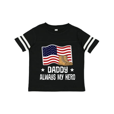 Inktastic Military Dad Always My Hero US Flag Gift Toddler Boy or Toddler Girl T-Shirt
Inktastic Military Dad Always My Hero US Flag Gift Toddler Boy or Toddler Girl T-Shirt