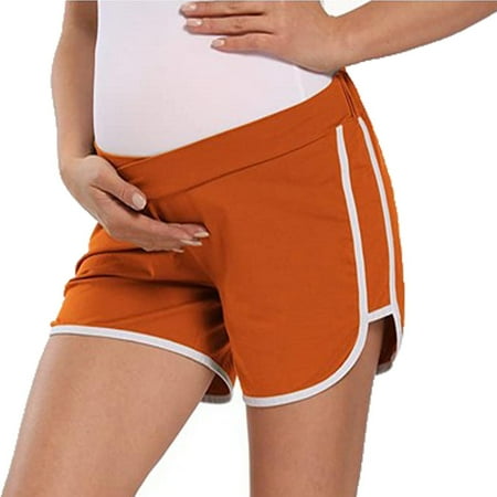 YWDJ Maternity Clothes 2022 Women Maternity Casual Comfortable Low-waist Contrast Color Pregnant Shorts Orange L
YWDJ Maternity Clothes 2022 Women Maternity Casual Comfortable Low-waist Contrast Color Pregnant Shorts Orange L