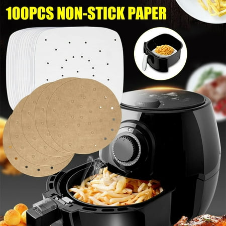 100PCS 6.5/7/7.5/8/8.5/9/10 Inch Bamboo Steamer Paper Liner Perforated Fryer Liners Non-Stick
100PCS 6.5/7/7.5/8/8.5/9/10 Inch Bamboo Steamer Paper Liner Perforated Fryer Liners Non-Stick