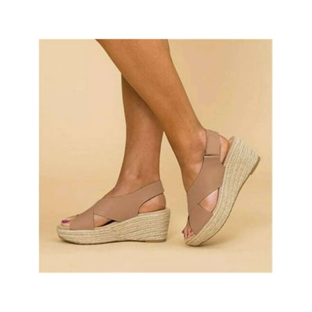 Ferndule Womens Summer Beach Wedge Shoes Open Toe Ankle Strap Espadrille Platform Sandals
Ferndule Womens Summer Beach Wedge Shoes Open Toe Ankle Strap Espadrille Platform Sandals