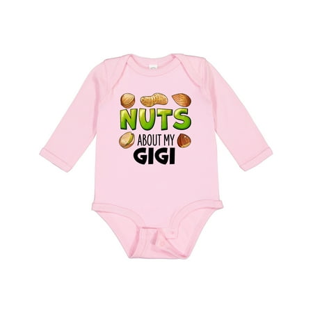Inktastic Nuts About My Gigi Peanut Almond Pistachio Gift Baby Boy or Baby Girl Long Sleeve Bodysuit
Inktastic Nuts About My Gigi Peanut Almond Pistachio Gift Baby Boy or Baby Girl Long Sleeve Bodysuit