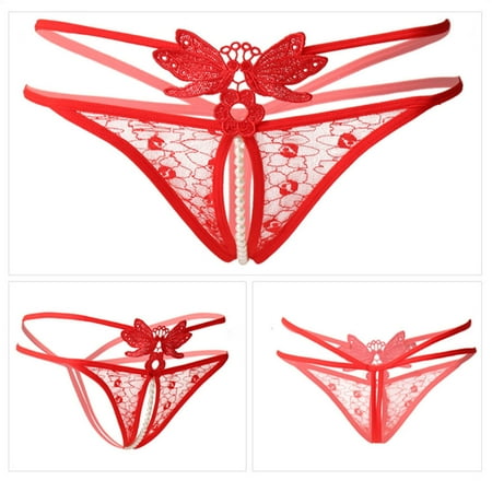 Qcmgmg Lace Breathable Low Waisted Thong Panties Women s Sexy Bowknot Stretch Underwear
Qcmgmg Lace Breathable Low Waisted Thong Panties Women s Sexy Bowknot Stretch Underwear