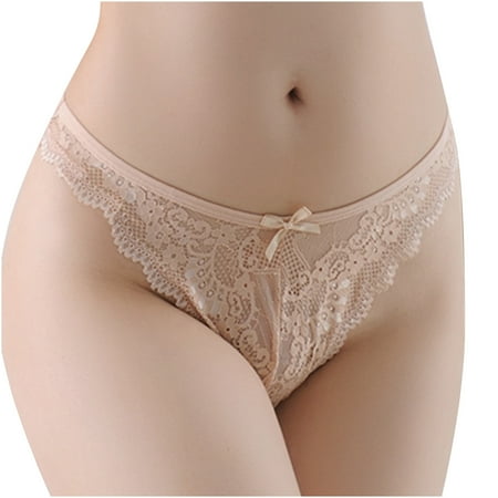 Gallickan Women s Panties Lingerie Thongs Panties Ladies Hollow Out Underwear Seamless Underwear for Women
Gallickan Women s Panties Lingerie Thongs Panties Ladies Hollow Out Underwear Seamless Underwear for Women