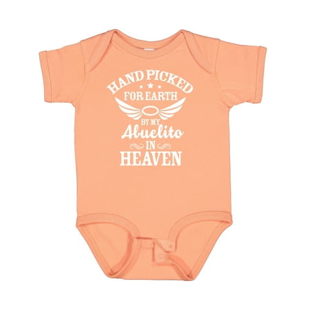 Inktastic Handpicked for Earth by My Abuelito in Heaven Gift Baby Boy or Baby Girl Bodysuit
Inktastic Handpicked for Earth by My Abuelito in Heaven Gift Baby Boy or Baby Girl Bodysuit