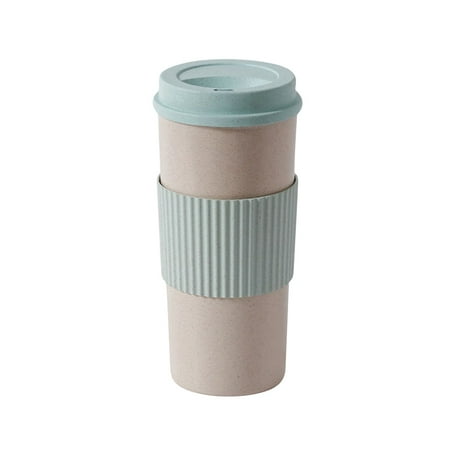 Reusable Coffee Tea Cup Random Color Wheat Straw Mug Coffee Cup With Lid Home Outdoor Water Bottle Travel Insulated Cup Blue 450ML
Reusable Coffee Tea Cup Random Color Wheat Straw Mug Coffee Cup With Lid Home Outdoor Water Bottle Travel Insulated Cup Blue 450ML