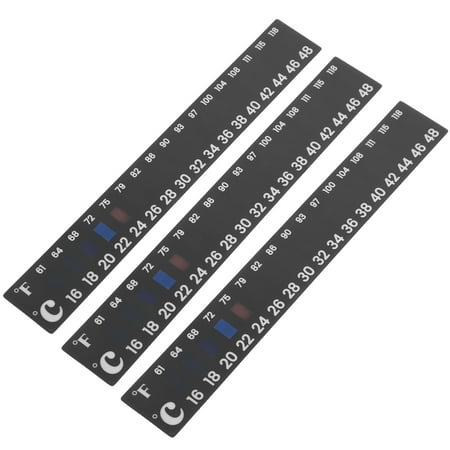 3 Pcs Brewing Thermometer Sticker Stick on Thermometer Thermometer Sticker Strips Number Stickers Fermentation Jar
3 Pcs Brewing Thermometer Sticker Stick on Thermometer Thermometer Sticker Strips Number Stickers Fermentation Jar