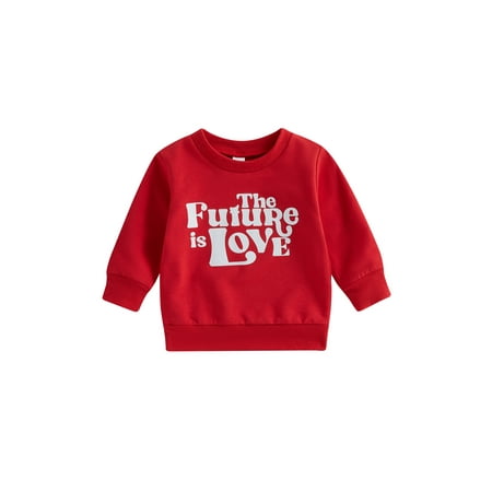 Sunisery Valentine s Day Toddler Baby Boys Girls Autumn Sweatshirt Long Sleeve O Neck Letter Print Casual Pullover Tops Red 12-18 Months
Sunisery Valentine s Day Toddler Baby Boys Girls Autumn Sweatshirt Long Sleeve O Neck Letter Print Casual Pullover Tops Red 12-18 Months