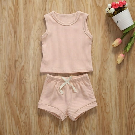 2pcs Newborn Infant Baby Girl Sleeveless Top T-shirt Shorts Pants Summer Cotton Outfit Clothes 0-18M
2pcs Newborn Infant Baby Girl Sleeveless Top T-shirt Shorts Pants Summer Cotton Outfit Clothes 0-18M