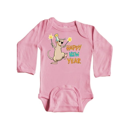 Inktastic Happy New Year Rat with Sparklers in Party Hat Gift Baby Boy or Baby Girl Long Sleeve Bodysuit
Inktastic Happy New Year Rat with Sparklers in Party Hat Gift Baby Boy or Baby Girl Long Sleeve Bodysuit