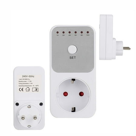 GoFJ Timer Socket Electricity Statistics Intelligent Low Energy Consumption Wear-Resistant Simple to Install Control Switch Lightweight Countdown Timer Wall Socket for Home 
GoFJ Timer Socket Electricity Statistics Intelligent Low Energy Consumption Wear-Resistant Simple to Install Control Switch Lightweight Countdown Timer Wall Socket for Home