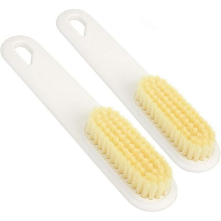Boot Brush Comfortable Plastic Handle Clothes Cleaner Shoes Scrubbing Soft Cleaning Brush (White 2 Pack)
Boot Brush Comfortable Plastic Handle Clothes Cleaner Shoes Scrubbing Soft Cleaning Brush (White 2 Pack)