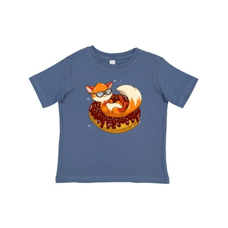 Inktastic Fox Funny Donut Lover Gift Baby Boy or Baby Girl T-Shirt