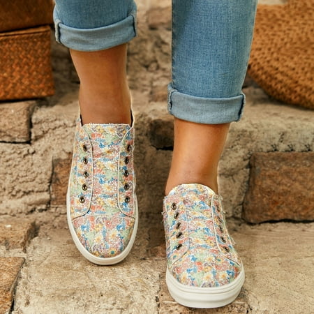 uikmnh Women Shoes Ladies Flat Floral Casual Shoes Soft Sole Breathable Single Slip Non Slip Soft Sole Breathable Casual Shoes Beige 8.5
uikmnh Women Shoes Ladies Flat Floral Casual Shoes Soft Sole Breathable Single Slip Non Slip Soft Sole Breathable Casual Shoes Beige 8.5