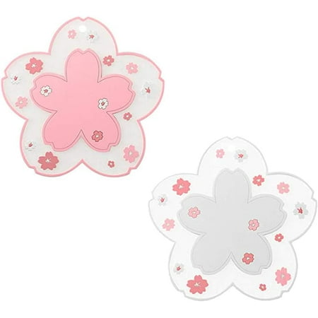 Sakura coffee coaster kawaii coaster 2pcs cute cherry blossom PVC home teacup pink flower pattern durable non slip pot bowl mat placemat for table top drink table decoration kawaii (large size)
Sakura coffee coaster kawaii coaster 2pcs cute cherry blossom PVC home teacup pink flower pattern durable non slip pot bowl mat placemat for table top drink table decoration kawaii (large size)