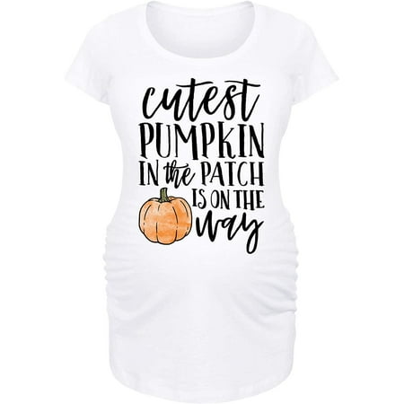 

Cutest Pumpkin in The Patch - Maternity Scoop Neck T-Shirt