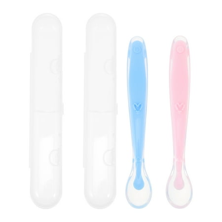 1 Set of Silicone Baby Spoon Household Infant Spoon Adorable Feeding Spoon Portable Toddler Spoon
1 Set of Silicone Baby Spoon Household Infant Spoon Adorable Feeding Spoon Portable Toddler Spoon