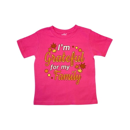 Inktastic I m Grateful for my Family in Orange with Fall Leaves Gift Toddler Boy or Toddler Girl T-Shirt
Inktastic I m Grateful for my Family in Orange with Fall Leaves Gift Toddler Boy or Toddler Girl T-Shirt