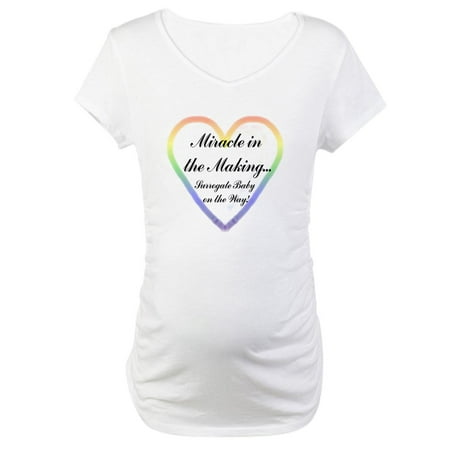 CafePress - Miraclemaking Maternity T Shirt - Cotton Maternity T-shirt Cute & Funny Pregnancy Tee
CafePress - Miraclemaking Maternity T Shirt - Cotton Maternity T-shirt Cute & Funny Pregnancy Tee
