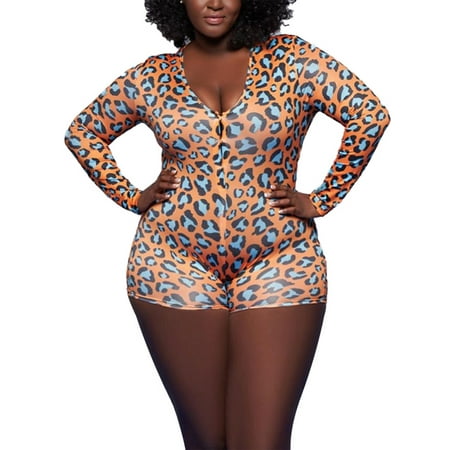 Women Plus Size Pajama Sleepwear V Neck Shorts Bodycon Jumpsuit Romper Lounge Homewear Sexy Long Sleeve Printed Jumpsuit One Piece Bodysuit Pajama Overall
Women Plus Size Pajama Sleepwear V Neck Shorts Bodycon Jumpsuit Romper Lounge Homewear Sexy Long Sleeve Printed Jumpsuit One Piece Bodysuit Pajama Overall