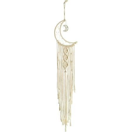 Prosgs Bohemia Style Moon Cotton Dreamcatcher Pendant House Room Wall Hanging Decor
Prosgs Bohemia Style Moon Cotton Dreamcatcher Pendant House Room Wall Hanging Decor