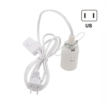 Stamens Extension Hanging Lantern Cord Cable E27 Pendant Light Socket for Kitchen Bedroom Bathroom Easy Installation(White US Plug)
Stamens Extension Hanging Lantern Cord Cable E27 Pendant Light Socket for Kitchen Bedroom Bathroom Easy Installation(White US Plug)