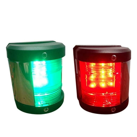 DTOWER 2pcs 12V 9 LED Port Starboard Black Housings-Port Right Green Left Red Boat Side Navigation Lights Lamps Bulbs
DTOWER 2pcs 12V 9 LED Port Starboard Black Housings-Port Right Green Left Red Boat Side Navigation Lights Lamps Bulbs