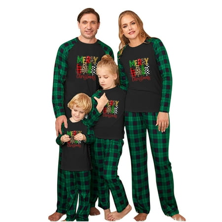 Dezsed Christmas Pajamas for Family Parent-Child Warm Christmas Suit Lattice Home Clothes Pajamas Long-Sleeved Trousers Two-Piece Set(Mom)
Dezsed Christmas Pajamas for Family Parent-Child Warm Christmas Suit Lattice Home Clothes Pajamas Long-Sleeved Trousers Two-Piece Set(Mom)