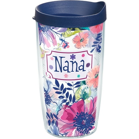 Tervis Blue Line Floral Nana Made in USA Double Walled Insulated Tumbler Travel Cup Keeps Drinks Cold & Hot 16oz Classic
Tervis Blue Line Floral Nana Made in USA Double Walled Insulated Tumbler Travel Cup Keeps Drinks Cold & Hot 16oz Classic