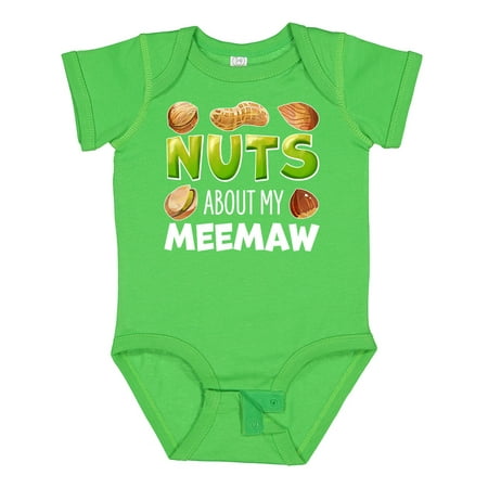 Inktastic Nuts About My Meemaw Peanut Almond Pistachio Gift Baby Boy or Baby Girl Bodysuit
Inktastic Nuts About My Meemaw Peanut Almond Pistachio Gift Baby Boy or Baby Girl Bodysuit