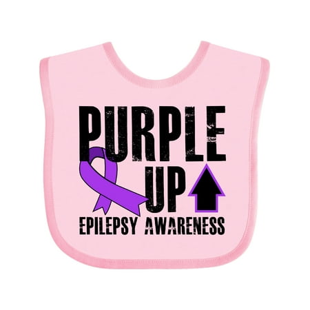 Inktastic Purple Up Epilepsy Awareness with Purple Ribbon Gift Baby Boy or Baby Girl Bib
Inktastic Purple Up Epilepsy Awareness with Purple Ribbon Gift Baby Boy or Baby Girl Bib