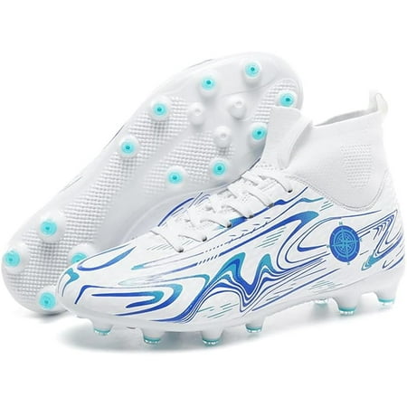Men’s Soccer Shoes High-Top Professional Soccer Sneakers Boys Football Shoes for Training/Competition/Indoor/Outdoor
Men’s Soccer Shoes High-Top Professional Soccer Sneakers Boys Football Shoes for Training/Competition/Indoor/Outdoor