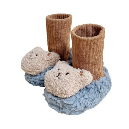 ZMHEGW Winter Children Toddler Shoes Boys And Girls Floor Sock Shoes Warm And Comfortable Colorblock Cartoon Bear Pattern
ZMHEGW Winter Children Toddler Shoes Boys And Girls Floor Sock Shoes Warm And Comfortable Colorblock Cartoon Bear Pattern