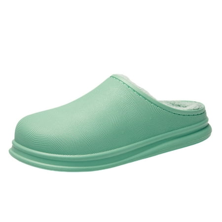 YOTAMI Women s Shoes Waterproof Cotton Slippers Women And Men Bags With Home Household Plus Velvet Indoor Thick-soled Anti-skid Warmth Green
YOTAMI Women s Shoes Waterproof Cotton Slippers Women And Men Bags With Home Household Plus Velvet Indoor Thick-soled Anti-skid Warmth Green