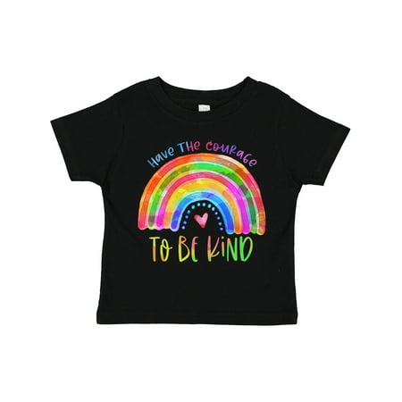 Inktastic Have the Courage to Be Kind Watercolor Rainbow Gift Toddler Boy or Toddler Girl T-Shirt
Inktastic Have the Courage to Be Kind Watercolor Rainbow Gift Toddler Boy or Toddler Girl T-Shirt