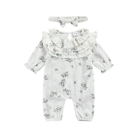 Musuos 0-18M Newborn Infant Baby Girl Autumn Romper Long Sleeve O-Neck Floral Printed Jumpsuit
Musuos 0-18M Newborn Infant Baby Girl Autumn Romper Long Sleeve O-Neck Floral Printed Jumpsuit
