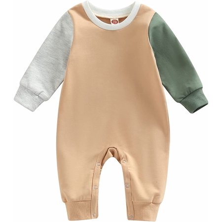 PIKADINGNIS Unisex Infant Baby Boys Girls Clothes Long Sleeve Color Block Romper Jumpsuit Fall Winter One Piece Outfits
PIKADINGNIS Unisex Infant Baby Boys Girls Clothes Long Sleeve Color Block Romper Jumpsuit Fall Winter One Piece Outfits