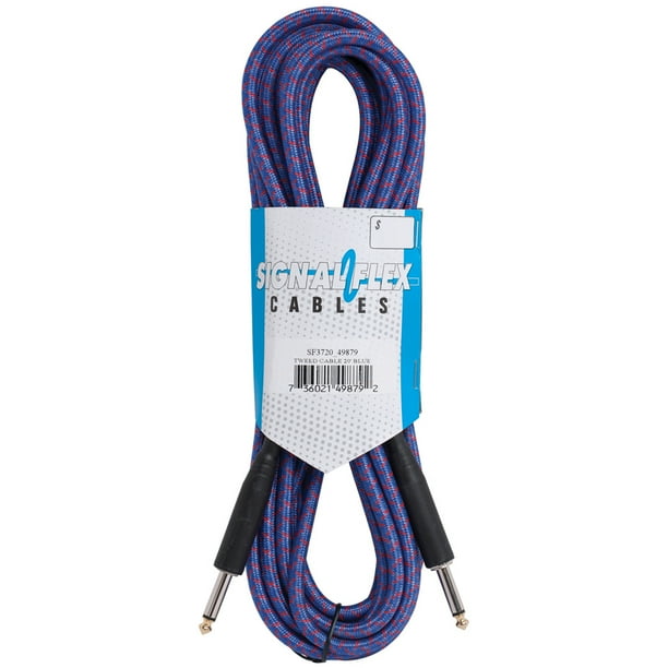 (ea)TWEED CABLE 20' RED
