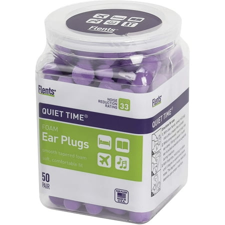 Flents Quiet Time® Soft Comfort Ear Plugs (NRR 33)