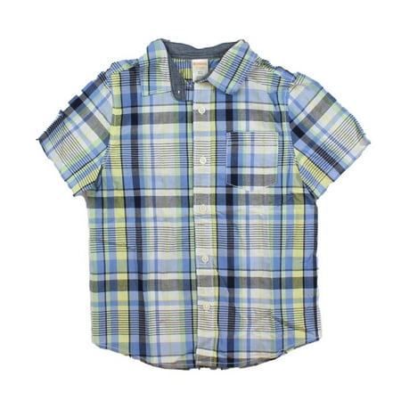 Pre-owned Gymboree Boys Blue | Yellow | Plaid Button Down Short Sleeve size: S (5-6 Years)
Pre-owned Gymboree Boys Blue | Yellow | Plaid Button Down Short Sleeve size: S (5-6 Years)