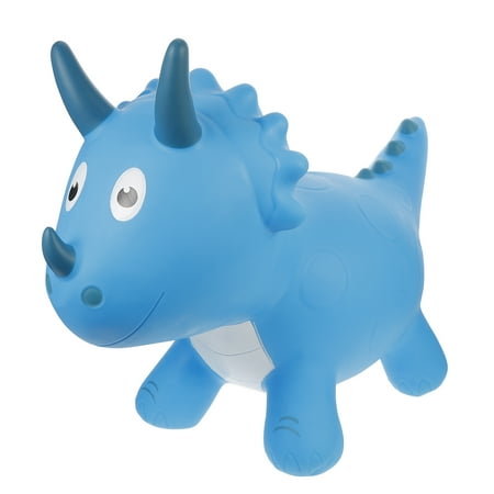 Inflatable Dinosaur Ride Toy Inflatable Dinosaur Jumping Bouncing Plaything