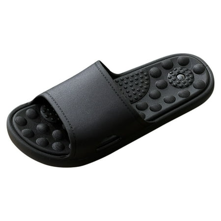 KaLI_store Slip on Shoes for Men Summer Home Slippers Men s Soft Bottom Home Indoor Sandals Non-slip Slippers Black
KaLI_store Slip on Shoes for Men Summer Home Slippers Men s Soft Bottom Home Indoor Sandals Non-slip Slippers Black