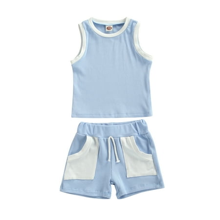 Musuos Baby Boy Sleeveless Vest Tops+Shorts Outfits Summer Casual Tracksuit Clothes
Musuos Baby Boy Sleeveless Vest Tops+Shorts Outfits Summer Casual Tracksuit Clothes