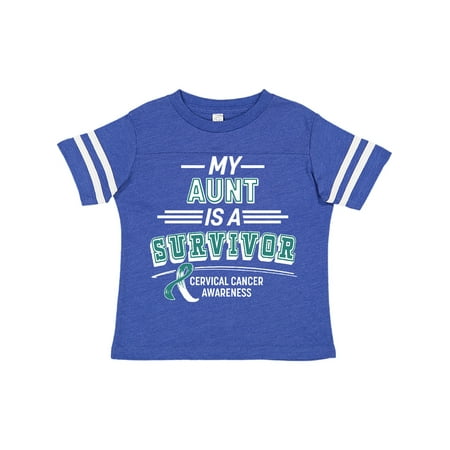 Inktastic My Aunt is a Survivor Cervical Cancer Awareness Gift Toddler Boy or Toddler Girl T-Shirt
Inktastic My Aunt is a Survivor Cervical Cancer Awareness Gift Toddler Boy or Toddler Girl T-Shirt