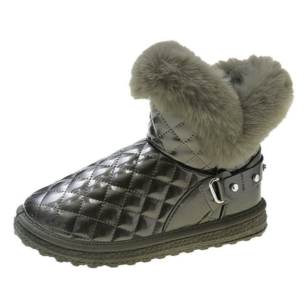 Womens Winter Snow Boots Warm Comfortable Fur Lined Waterproof Mid-Calf Ankle Boots Outdoor Non-slip Short Boots
Womens Winter Snow Boots Warm Comfortable Fur Lined Waterproof Mid-Calf Ankle Boots Outdoor Non-slip Short Boots