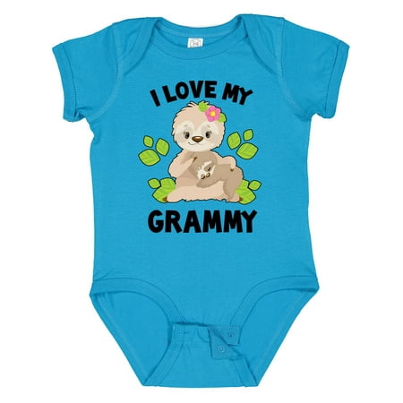 Inktastic Cute Sloth I Love My Grammy with Green Leaves Gift Baby Boy or Baby Girl Bodysuit
Inktastic Cute Sloth I Love My Grammy with Green Leaves Gift Baby Boy or Baby Girl Bodysuit