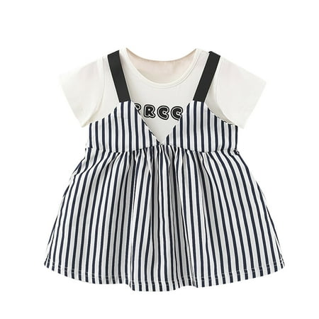 Alueeu chidren dress for girl Toddler Baby Kids Girls Summer Patchwork Letter Stripe Dress Princess Dresses
Alueeu chidren dress for girl Toddler Baby Kids Girls Summer Patchwork Letter Stripe Dress Princess Dresses