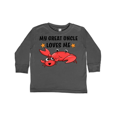 Inktastic My Great Uncle Loves Me- cute crab family Gift Toddler Boy or Toddler Girl Long Sleeve T-Shirt
Inktastic My Great Uncle Loves Me- cute crab family Gift Toddler Boy or Toddler Girl Long Sleeve T-Shirt