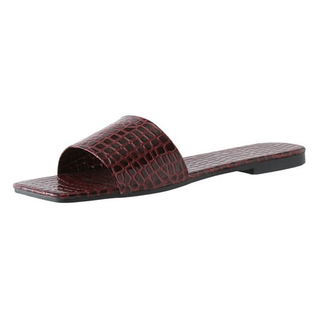 NECHOLOGY Fashion Spring Summer Women Slippers Flat Sole Light Open Toe Animal Print Comfortable Beach Style Womens Wool Slippers Red 8.5
NECHOLOGY Fashion Spring Summer Women Slippers Flat Sole Light Open Toe Animal Print Comfortable Beach Style Womens Wool Slippers Red 8.5