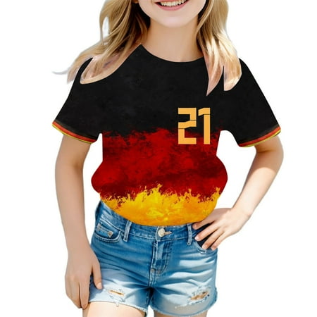 Children Germany Theme Fashion Part Print Short Sleeve Round Neck T Shirt Tops Skin-Friendly Baby Boys Girls T Shirts Clothes
Children Germany Theme Fashion Part Print Short Sleeve Round Neck T Shirt Tops Skin-Friendly Baby Boys Girls T Shirts Clothes